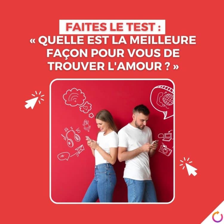 trouver l'amour, test de personnalité, relations amoureuses, compatibilité, rencontre amoureuse, amour véritable, sites de rencontre, applications de dating, vie sociale, flirt, séduction, romance, connexion émotionnelle, relations durables, psychologie amoureuse, techniques de rencontre, confiance en soi, communication, premier rendez-vous, affinités, rencontres en ligne, développement personnel, amour et amitié, vie de couple, conseils amoureux