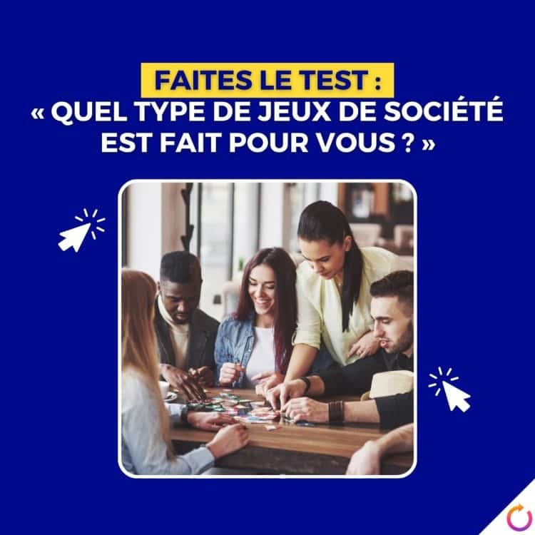 jeux de société, test de personnalité, type de jeu, préférences de jeu, stratégie, jeux de cartes, jeux de plateau, jeux de rôle, divertissement, compétitivité, coopération, jeux familiaux, jeux pour enfants, jeux adultes, ambiance ludique, soirée jeux, créativité, logique, réflexion, jeux classiques, nouveautés ludiques, jeux de groupe, jeux de stratégie, jeux d'ambiance, expériences de jeu