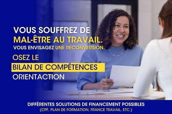 reconversion, bilan de compétences, orientation professionnelle, orientaction